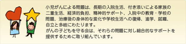 小児がんに関する総合サポート事業