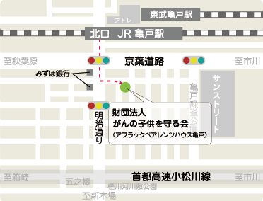 亀戸地図 亀戸地図